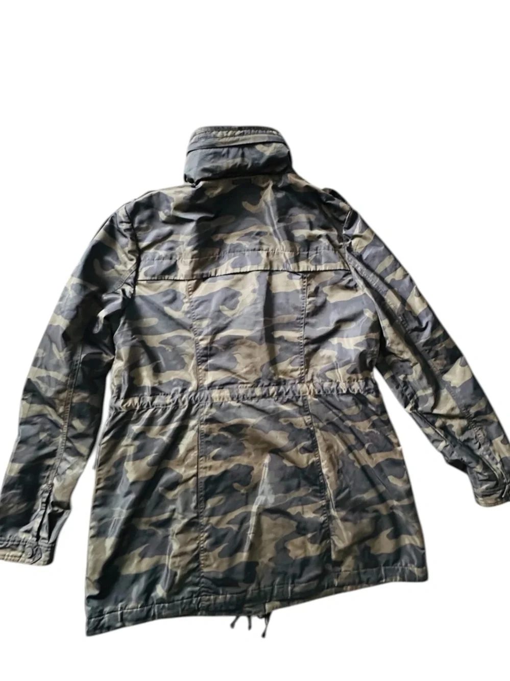 Blanc Noir Mastermind WaterResistant Camo Utility Jacket NWOT Womens Large 10/12 - Picture 8 of 13